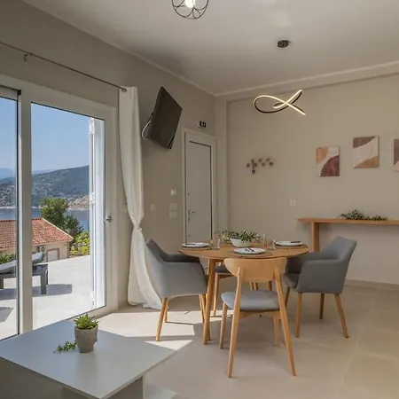 Апартаменты Maritina's Amazing Sea View Айя-Евфимия